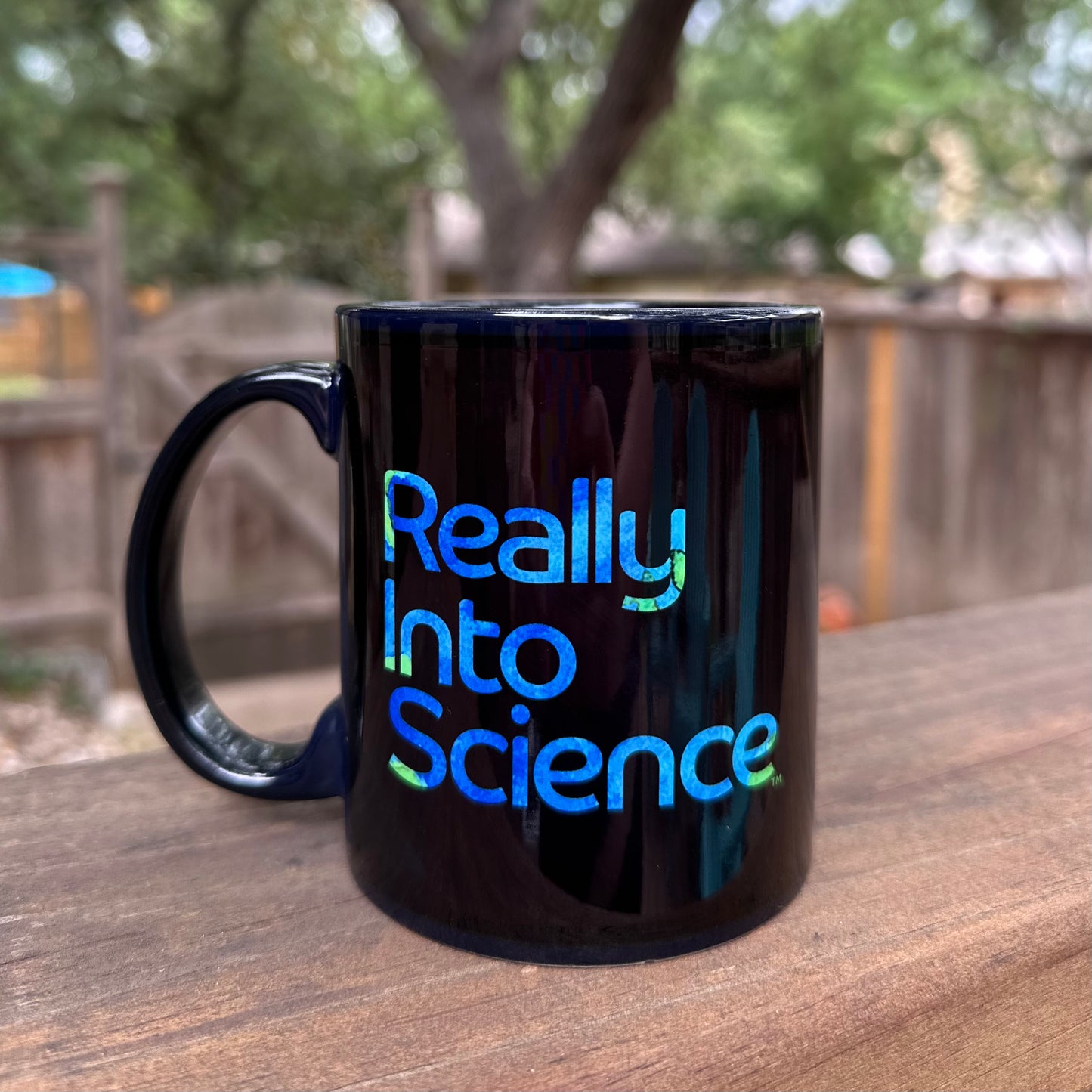 Really Into Science - Mug - Black