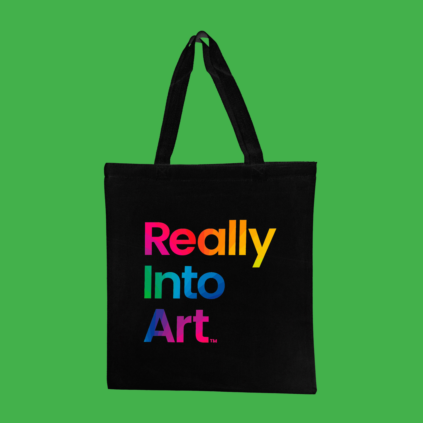 Really Into Art - Tote Bag - Black