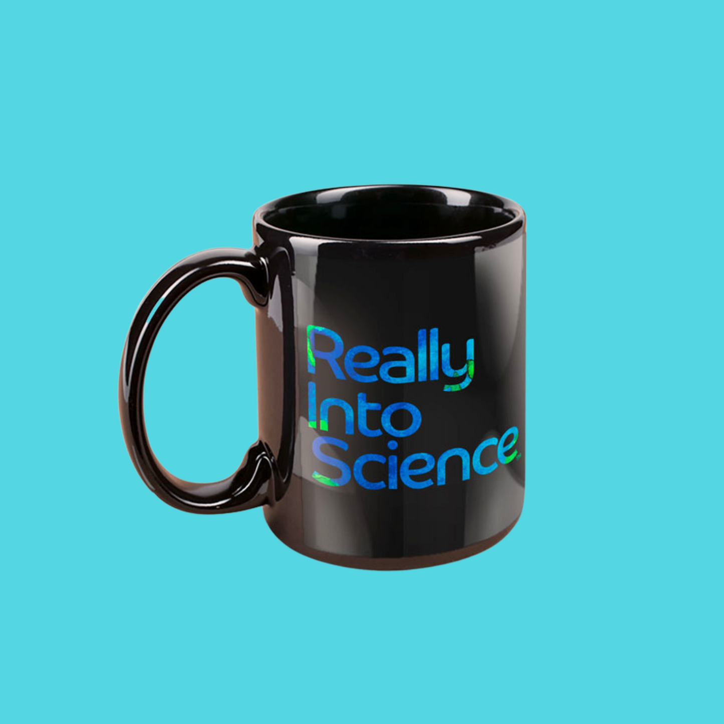 Really Into Science - Mug - Black