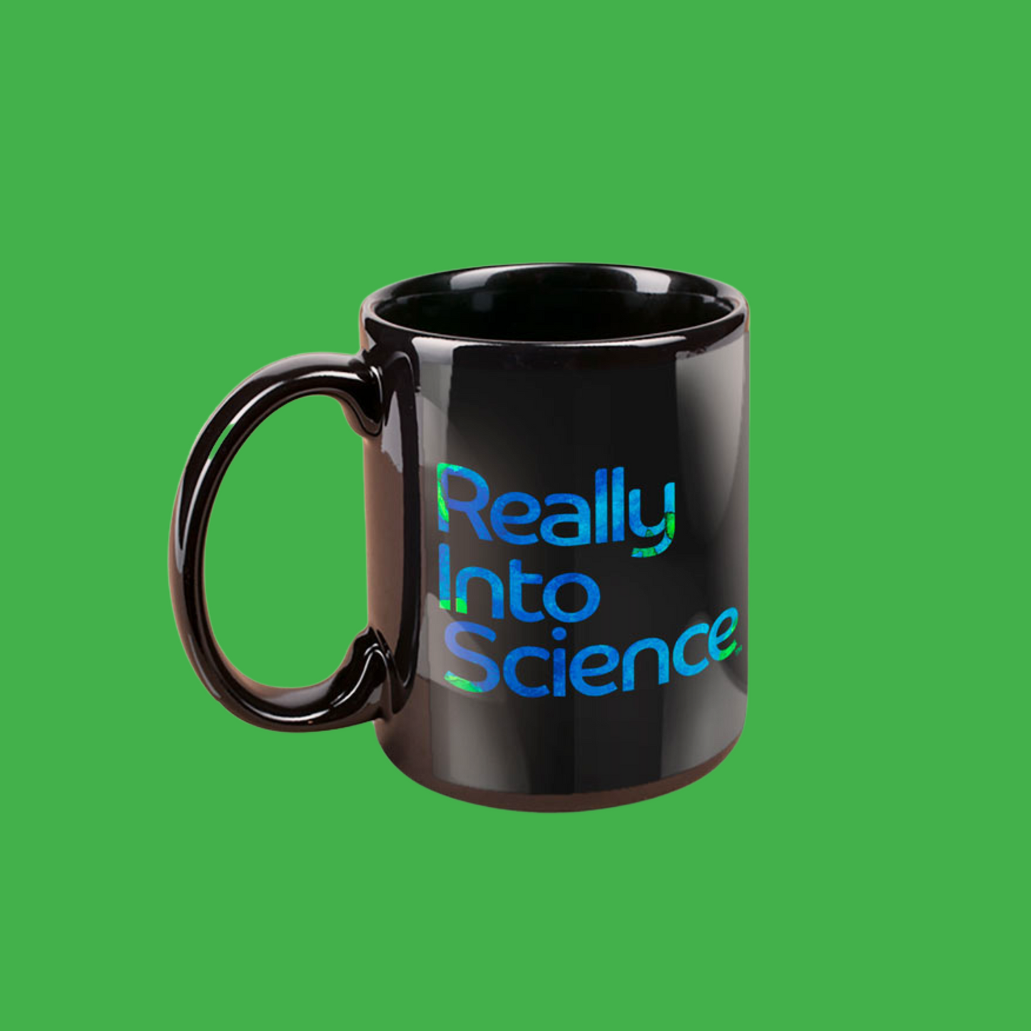 Really Into Science - Mug - Black