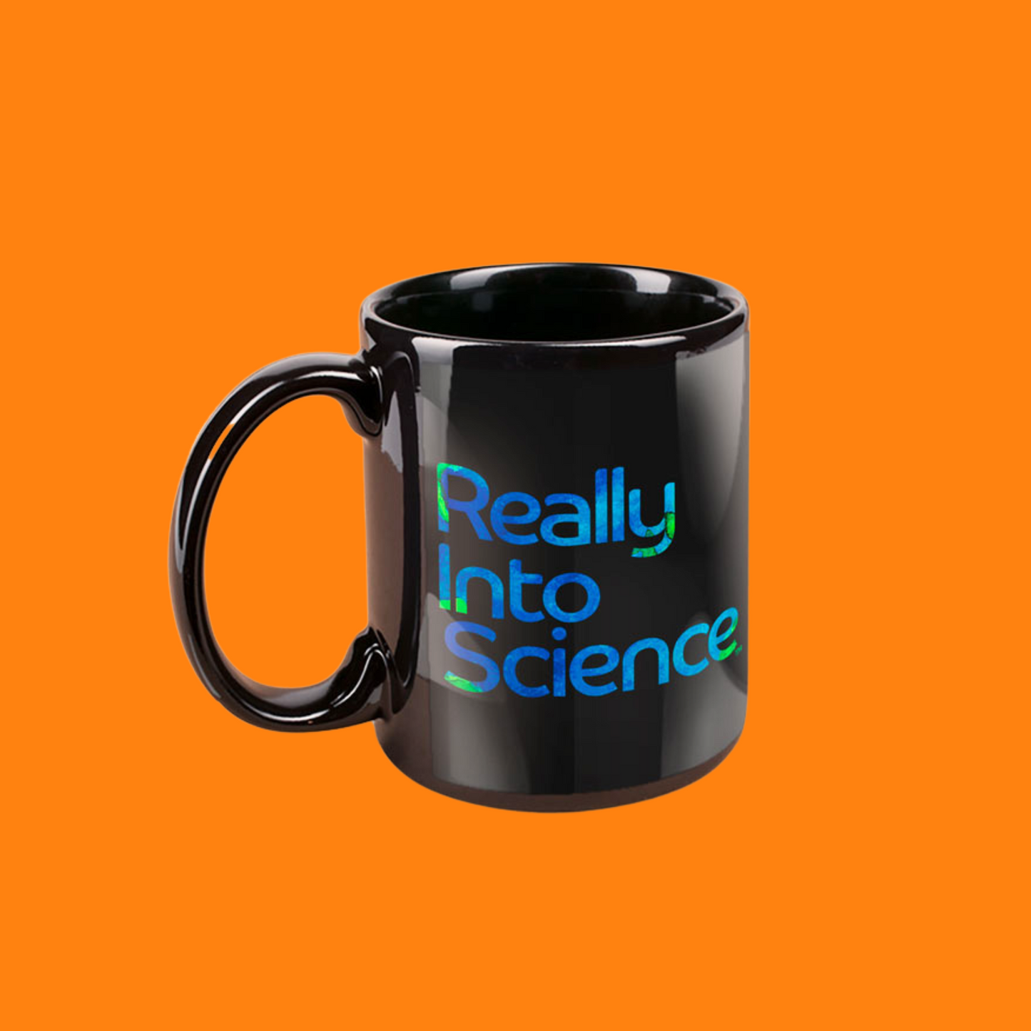 Really Into Science - Mug - Black