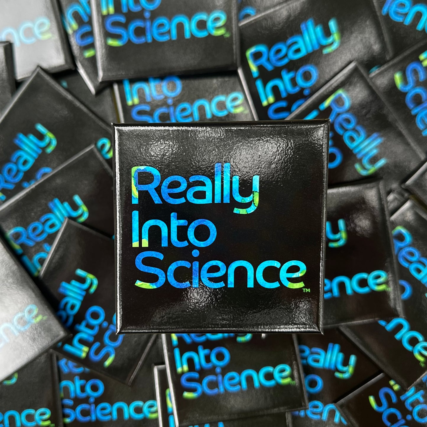 Really Into Science - Magnet - Black