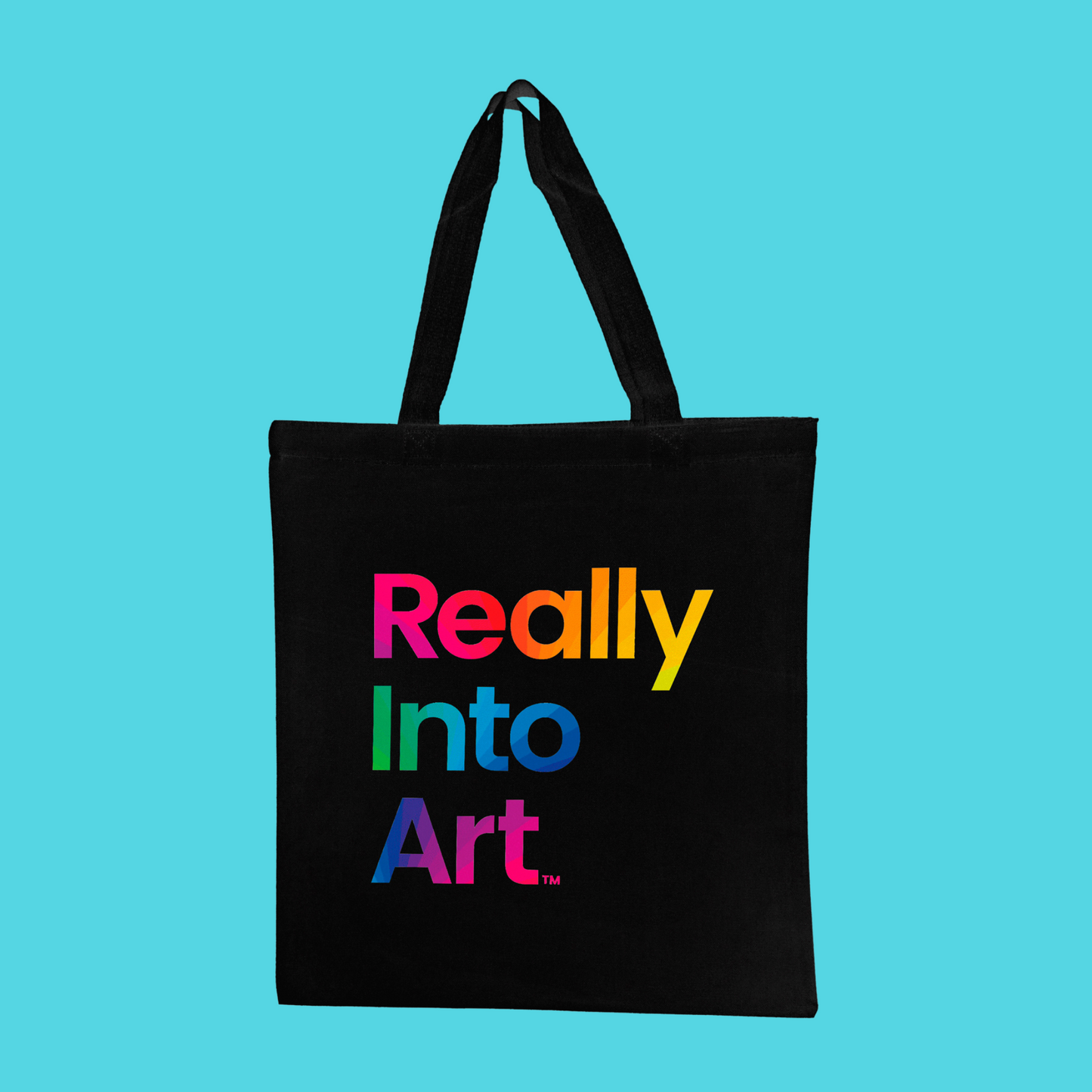 Really Into Art - Tote Bag - Black