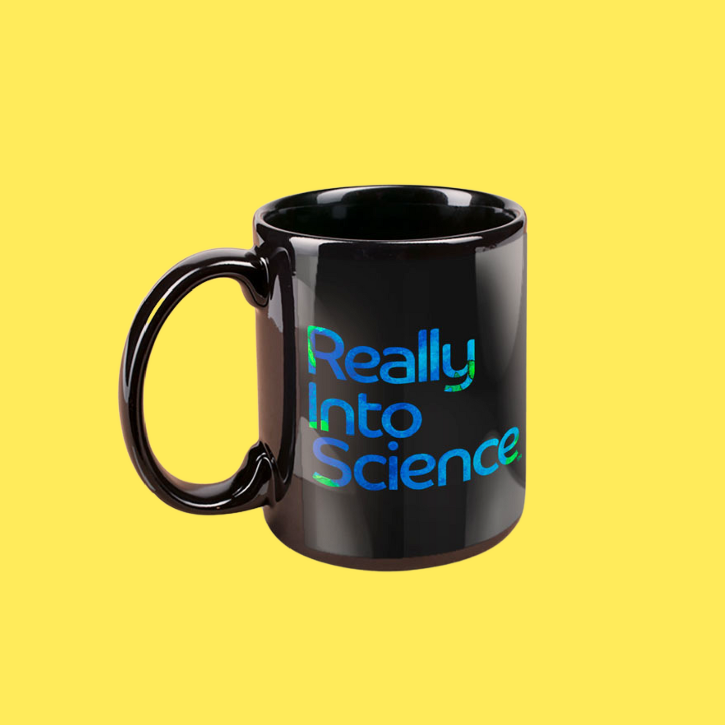 Really Into Science - Mug - Black